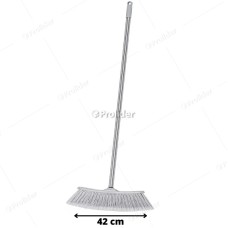 Escoba Mega Rey Ancho 45 cm Plomo