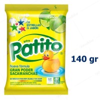 Detergente en Polvo Patito Bolsa 140 gr Limón