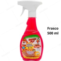Insecticida Líquido Superfly Triple Arañas Hormigas Cucarachas Frasco 350 ml