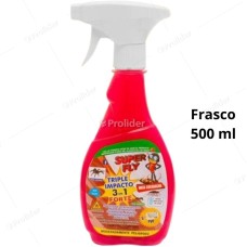Insecticida Líquido Superfly Triple Arañas Hormigas Cucarachas Frasco 350 ml