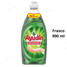 Lavavajilla Liquida Ayudin Limón Frasco 900 ml