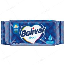 Jabón En Barra Bolivar 190 gr Floral (Azul)