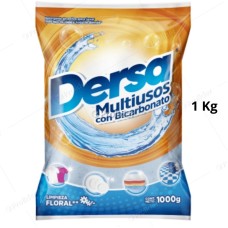 Detergente en Polvo Dersa Bolsa 1 kg con Bicarbonato
