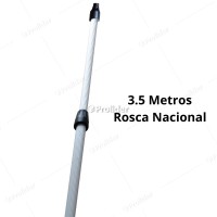 Palo de Extensión Aluminio Ebriel de 3.5 Metros + Rosca Nacional