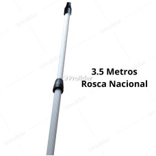 Palo de Extensión Aluminio Ebriel de 3.5 Metros + Rosca Nacional