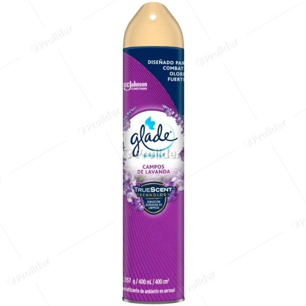 Ambientador En Spray Glade frasco 400 ml Lavanda