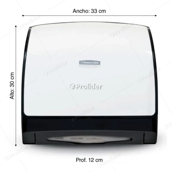 Dispensador Papel Interfoliado Plástico Kimberly Clark Codigo 30217686