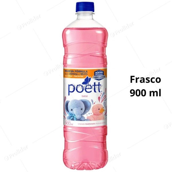 Limpiatodo Poett Frasco 880 ml Bebé