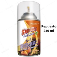 Repuesto Ambientador Perfumatic Sapolio 240 ml Frutas Frescas