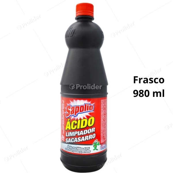 Ácido Sacasarro Sapolio Frasco 980 ml