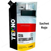 Cera Autobrillante Tekno Sachet 300 ml Rojo