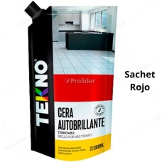Cera Autobrillante Tekno Sachet 300 ml Rojo