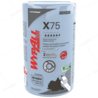 Rollo Wypall X75 Plus de 60 unidades Azul