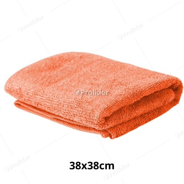 Paño Microfibra Mediano Genérico 38 x 38 cm Naranja