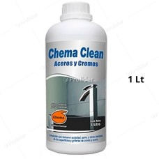 Limpiador Aceros de Cromos Chema Frasco 1 Litro