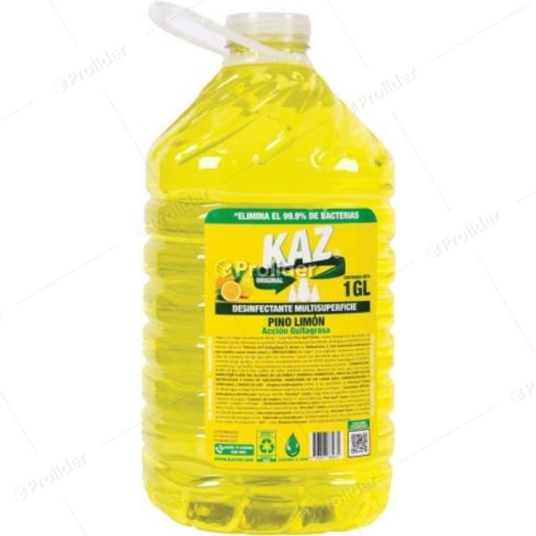 Desinfectante Kaz Galón 3.8 Litros Limón