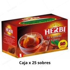 Infusión Herbi Té Canela Y Clavo Caja x 25 unidades