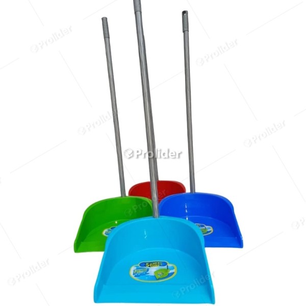 Recogedor Super Lider grande con Jebe Levanta Polvo