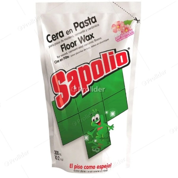 Cera En Pasta Sapolio Sachet 300 ml Verde