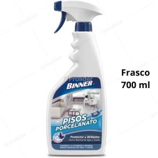 Protector Brillador Binner Pisos de Porcelanato Frasco 700 ml