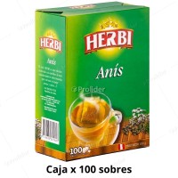 Infusión Herbi Anís Caja x 100 unidades