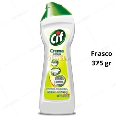 Limpiador Crema Cif Multiusos Chico Frasco 375 gr Limón