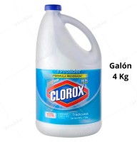 Lejía Clorox Galón 4000 gr/ 3785 ml