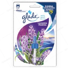 Repuesto Ambientador Auto Sport Glade Lavanda