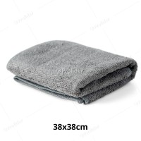 Paño Microfibra Mediano Genérico 38 x 38 cm Plomo
