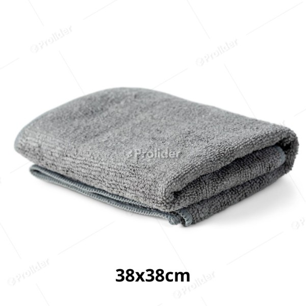 Paño Microfibra Mediano Genérico 38 x 38 cm Plomo