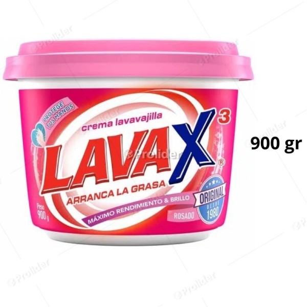 Lavavajilla En Pasta Lavax Pote 850 gr Rosado