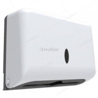 Dispensador Papel Interfoliado Plástico Randu Blanco