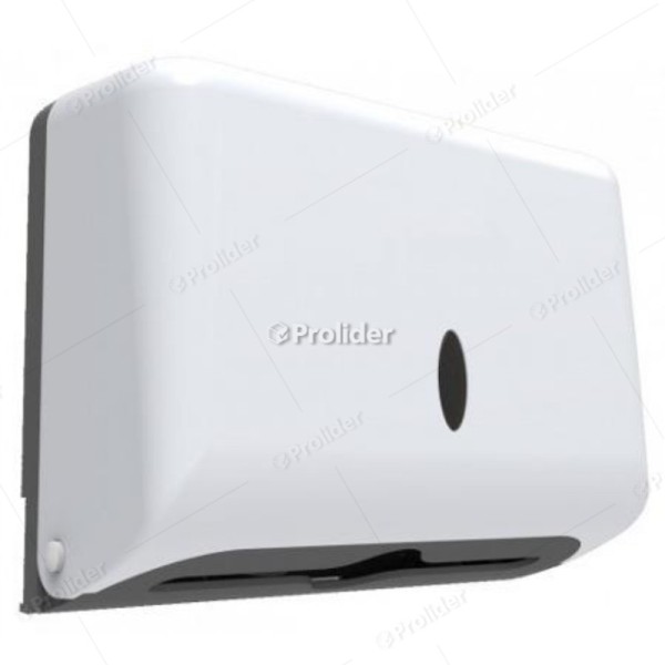 Dispensador Papel Interfoliado Plástico Randu Blanco