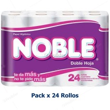 Papel Higienico Domestico Noble Et. Morado Paquete x 24 Rollos