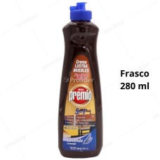 Lustramuebles En Crema Premio Frasco 280 ml Lavanda (Marron)