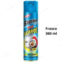 Insecticida En Spray Sapolio Frasco 360 ml Mata Acaros