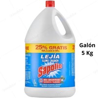 Lejía Sapolio Galón 5 Kg (4.7 Lt)