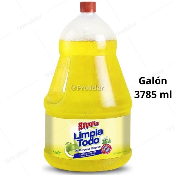 Limpiatodo Sapolio Galón 3.785 Litros Limón