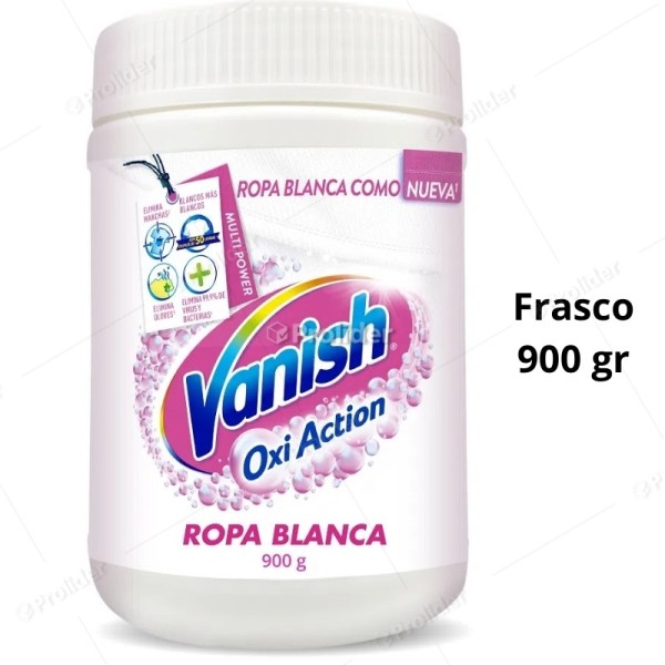 Quitamanchas En Polvo Vanish Ropa Blanca Pote 900 gr