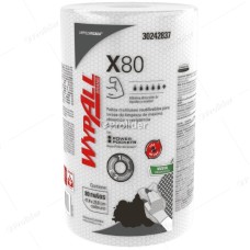 Rollo Wypall X80 Blanco de 80 unidades