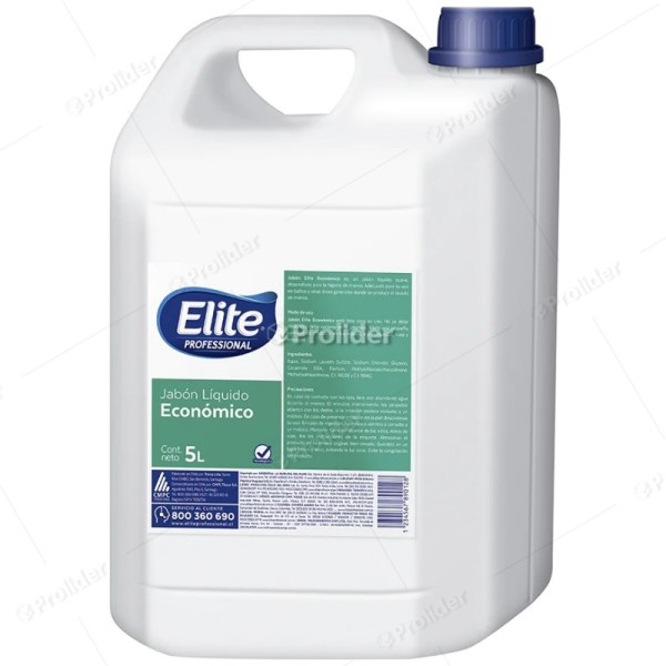Jabón Líquido Elite económico Galón 5 Litros