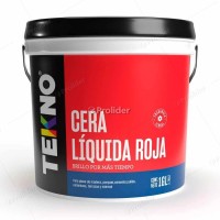 Cera Liquida Tekno Galón 3785 ml Rojo