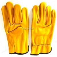 Guantes de Badana Gris Clute Talla 8 (M)