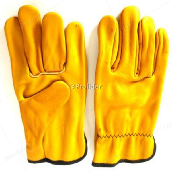 Guantes de Badana Gris Clute Talla 8 (M)
