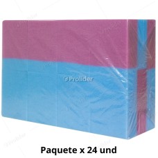 Esponja de Espuma Zebra Paquete x 24 unidades