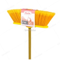 Escoba de Plástico Hude Escobestia Ancho 44 cm Amarillo