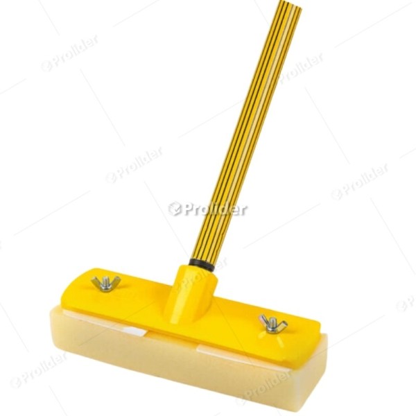 Encerador Hude Completo con M/Plástico Amarillo