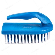 Escobilla de Plástico Hude Plancha con Asa Azul