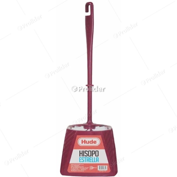 Hisopo Hude Estrella con Base Guinda