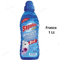 Detergente Líquido Sapolio Ropa Frasco 1 Litro Feria de Flores